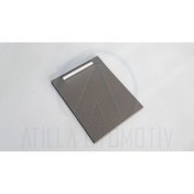 Resim Aftermarket VW CC 3C8 2012-2017 ORTA KONSOL SÜRGÜ PERDESİ KAHVERENGİ 