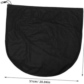 Resim iplusmile 2 Adet Siyah Çantası Yüksek Yoğunluklu Toz Dayanıklı Motor Scooter ve ı Taşıma Çantası Seyahat ve Ev Depolama Amaçlı Organizer 