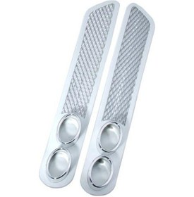 Resim Beyaz 1 Çift Özel Çıkartmalar Yüksek Araba Egzoz Sahte Pratik Havalandırma Dayanıklı Yanlış Egzoz Borusu Çıkartmalar 