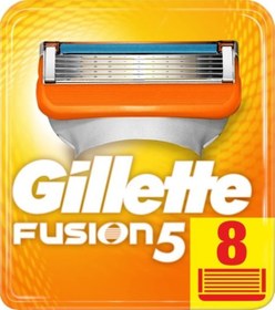Resim Gillette Fusion Yedek Tıraş Bıçağı 8'li Karton Paket 
