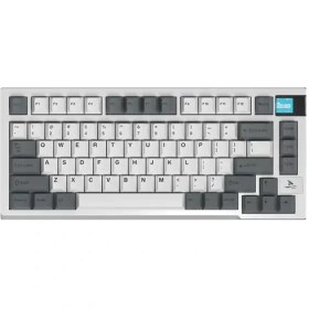 Resim Darmoshark K8 Gri Tri-mode Gasket Mekanik Klavye 