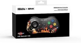 Resim 8Bitdo Kyo Kusanagi Bluetooth Style SNK Neo Geo CD Controller - Windows PC, Android ve Neo Geo Mini Uyumlu 