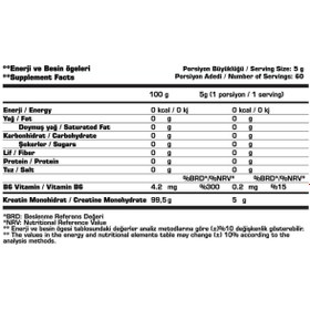 Resim SSN Sports Style Nutrition Creatine Refuel 300 gr (AROMASIZ) 
