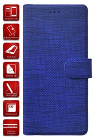 Resim UPEKA Xiaomi Redmi Note 10s Kılıf Kumaş Desenli Cüzdanlı Standlı Kapaklı Kılıf 