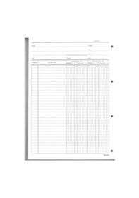 Resim Özkan Cari Hesap Klasörü Yedekli A5 Mavi 