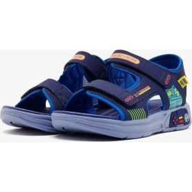 Resim Skechers Power Splash Büyük Erkek Çocuk Lacivert Sandalet 402271L Nvmt 