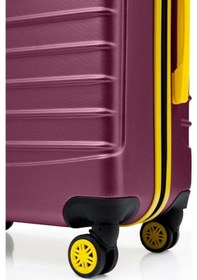 Resim Louisiana Polo Büyük Boy Valiz 4x2 Teker Mor 1168 Mor 