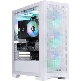 Resim Bitfenix Mg953 750w 80+bronze Tempered Glass Frgb Usb 3.0 Atx Mid Tower Beyaz Kasa Bfc-mgb75wwgsw-4f 