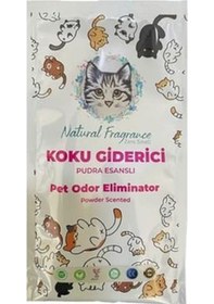 Resim Natural Fragrance Kedi Kumu Koku Giderici Pudralı 25 G 