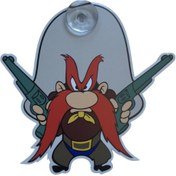 Resim DMR Yosemite Sam Vantuzlu Pleksi Cam Süsü (büyük Boy) 