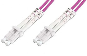 Resim BC-FO-5LCLC-03/4 Beek LC-LC Fiber Optik Patch Kablo, 3 metre, Multimode, 3.0mm Duplex, 50/125, OM 4, LSZH 