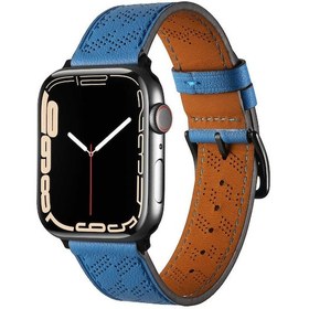 Resim Ardemix Watch 40mm Uyumlu Krd-76 Pu Deri Kordon Strap Kayış Clo- Mavi 