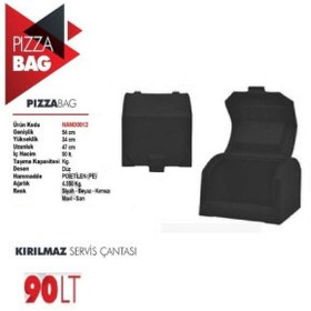 Resim Universal Motosiklet Servis Çantası Siyah 90 LT - Tek Ebat 551134 