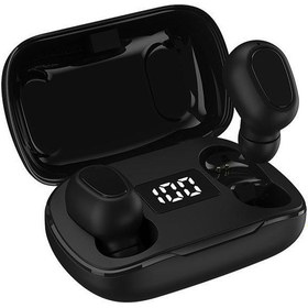 Resim L21 Pro Tws Bluetooth Kablosuz Kulaklıklar Su Geçirmez Stereo Kulak Içi Spor Kulaklıkları iPhone Huawei Xiaomi Müzik Kulaklık 