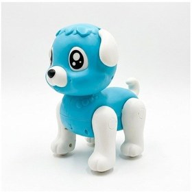 Resim Smartpaw Sesli Işıklı Akıllı Robot Köpek Çocuklara Eğlenceli Dijital Dost - Mavi 