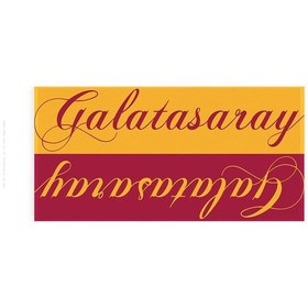Resim Galatasaray Plaj Havlusu 75 150 1500199628 Sarı - Kırmızı 