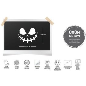 Resim Cw16 Korkutucu Yuzler Serisi No5 Reflektif Beyaz 