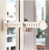 Resim Bebek Çocuk Evcil Hayvan Güvenlik Ayarlanabilir Koruyucu Pencere Havalandırma Kilidi 1243 