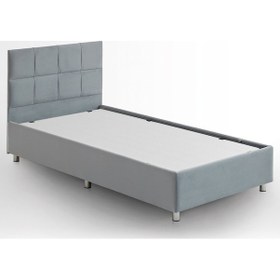 Resim Yataş Somni & Deep Baza, Başlık 2'li Set - Gri 100x200 Cm 