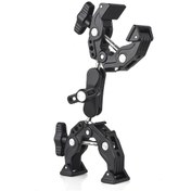 Resim Kangvka Alüminyum Altyapı İki Tırnaklı Klem, 1.5 Kg Yük Kapasitesi, 5.5 Cm Maksimum Tutma Aralığı 