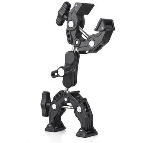 Resim Kangvka Alüminyum Altyapı İki Tırnaklı Klem, 1.5 Kg Yük Kapasitesi, 5.5 Cm Maksimum Tutma Aralığı 