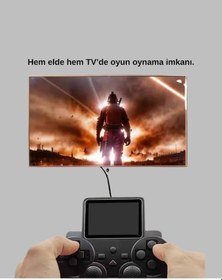 Resim S10 Gamepad Hdmı Tv Bağlantılı 520 Klasik Retro Oyun 2025 Seri Or 
