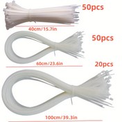 Resim Evde Rahatlama İçin Çok Amaçlı Ağır Hizmet Tipi Naylon Kablo Bağları - Kendinden Kilitli, Büyük Boyutlarda 400/500/600/800/1000mm Mevcut, Bu Plastik Bağlama Kayışları Evde ve Ofiste Güvenli Paketleme ve Düzenleme İçin Mükemmeldir 