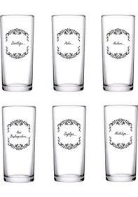 Resim Paşabahçe 6 Lı Muhabbet İyi Dilek Rakı Bardağı 200 Cc 