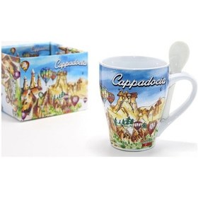 Resim Periboia Tekli Yöresel Kupa Bardak Model 8 