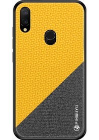Resim Xiaomi Redmi Note 7 / Note 7 Pro İçin Pınwuyo Honors Serisi Şok Geçirmez Pc + Tpu Koruyucu Kılıfı Sarı 