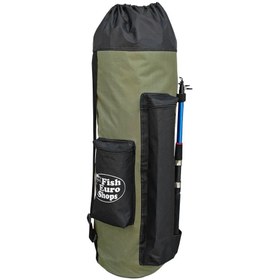 Resim Euro Fish Kamış Çantası Boru Tipi Siyah-Haki 80 cm (38004) 