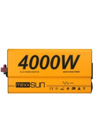 Resim Mexxsun 12v Volt-4000w Watt Tam Sinüs İnverter 220v Çevirici 