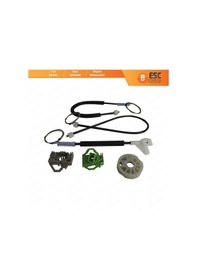 Resim VW Polo Classic Caddy MK2 K4837402P İçin Ön Sağ Cam Kriko Seti 