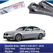 Resim Bmw 5 G30 Silecek 2017 2018 Bosch Aeroeco 