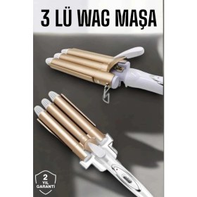 Resim Mey İthalat Bfs Wag Maşa Yüksek Isı Ayarlı Su Dalga Maşası 