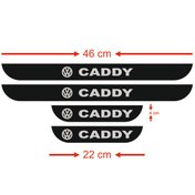 Resim Volkswagen Caddy Kapı Eşiği 4 Lü Aksesuar 