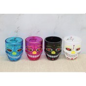 Resim İstanbul Temalı Cam Kurukafa Shot Bardak Renkli Model 2 