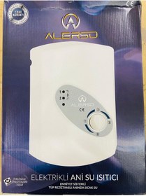 Resim ozbience Alerso Şofben 3000W Beyaz, 220-240V, 50Hz, 2 Yıl Garantili 