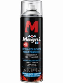 Resim Lityum-İyon Batarya Yangın Söndürücü Sprey 500 ml 