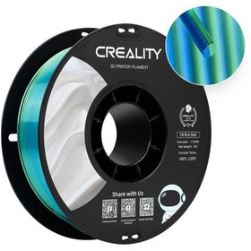 Resim Creality Cr-Silk Pla 1,75mm 3D Filament 1Kg - Mavi Yeşil - Urhanshop Yetkili Satış 