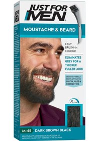 Resim Just For Men Sakal ve Bıyık Boyası Koyu Kahve Siyah M-45 