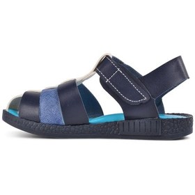 Resim Şiringenç 210111 Lacivert-kot-beyaz Comfort Erkek Çocuk Sandalet 001 