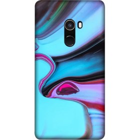 Resim Zipax Xiaomi Mi Mix 2 Kılıf Mermer Baskılı Desenli Silikon Kılıf A++-8008 