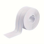 Resim Banyo, Mutfak ve Tuvalet için Su Geçirmez, Yağ Geçirmez ve Küf Dayanıklı 5m x 3.8cm Kendinden Yapışkanlı Sızdırmazlık Bandı 