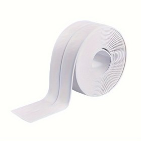 Resim Banyo, Mutfak ve Tuvalet için Su Geçirmez, Yağ Geçirmez ve Küf Dayanıklı 5m x 3.8cm Kendinden Yapışkanlı Sızdırmazlık Bandı 