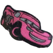 Resim Aplike Ütü İle Yapışan Araba Pembe 95 Yazılı Arma 3x3 cm 