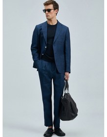 Resim Lufian Jaques Spor Erkek Blazer Ceket Slim Fit Lacivert Lacivert 111140172100200 Lacivert 