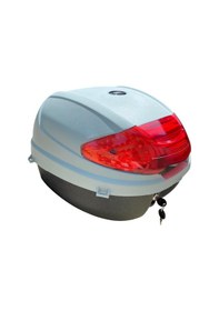 Resim Tien 35 Litre Motosiklet Arka Çantası Sırt Dayamalı Gri 