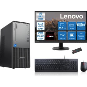 Resim Lenovo Thinkcentre Neo 50T Gen5 Intel Core I7 14700 16GB Ddr5 256GB SSD 23.8 Inç Monitör Freedos Radeon RX550 4gb Masaüstü Bilgisayar 5502412UAS0GL00F01 + Zetta Flash Bellek 