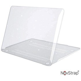 Resim Macbook Uyumlu Air Uyumlu 13" M1 Çip A2337 A1932 A2179 Parlak Simli Kılıf 